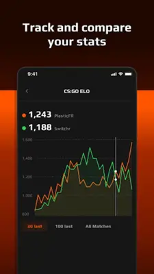 FACEIT - Challenge Your Game android App screenshot 1